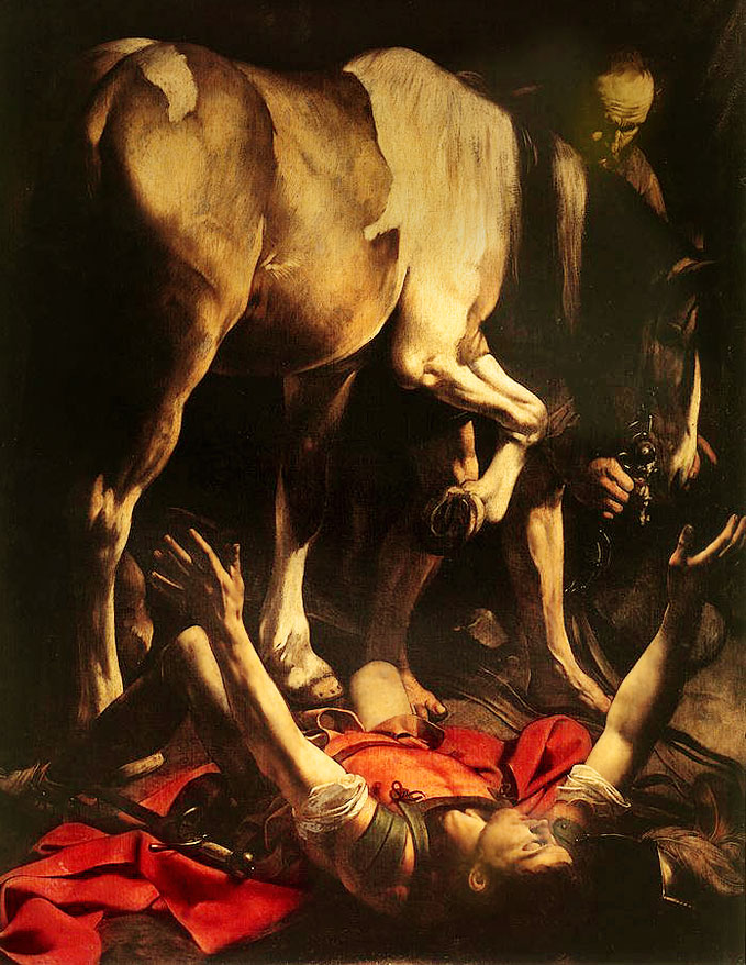 Paul on the Road to Damascus: Caravaggio