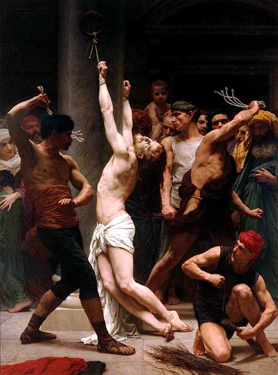 The Scourging: William Bougereau