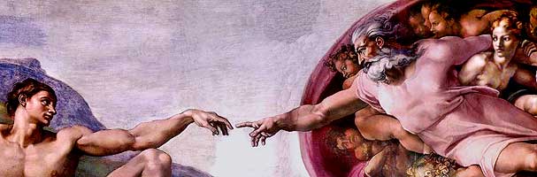 Creation of Adam: Michelangelo