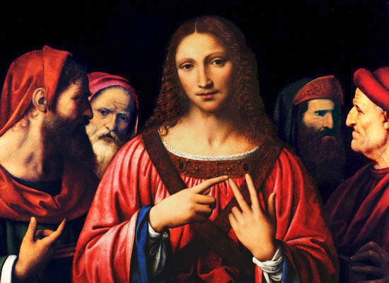 Bernardino Luini: Christ disputing with the Doctors