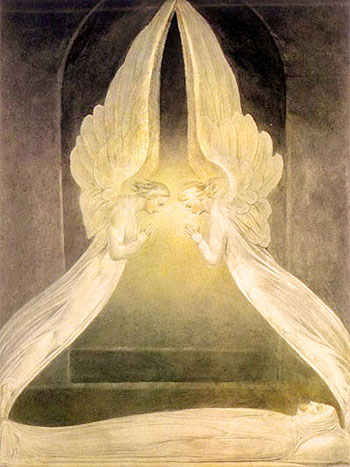 Christ in the Sepulcher by William Blake