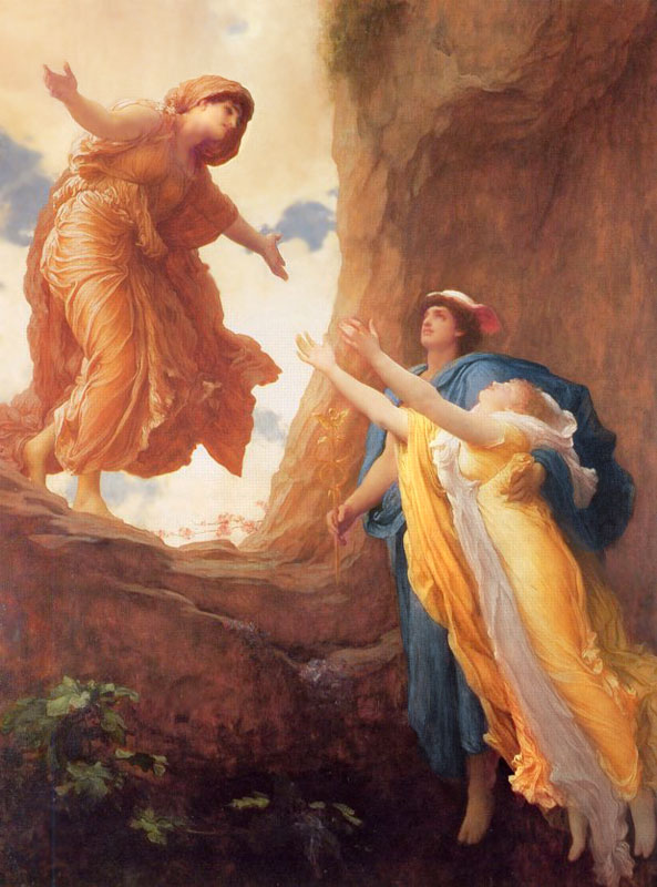 The Return of Persephone by Frederic Leighton (1891).
